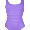 Women Maryan Mehlhorn | Tank Swimsuit Iris Flower