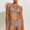 Women Maryan Mehlhorn | Push-Up Top|Tie-Side Bottoms Nautical Canvas