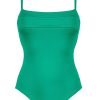 Women Maryan Mehlhorn | Minimalist-Cut Swimsuit Verdant