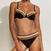 Women Maryan Mehlhorn | Underwire Top|Bikini Bottoms Black-Sand-Caramel