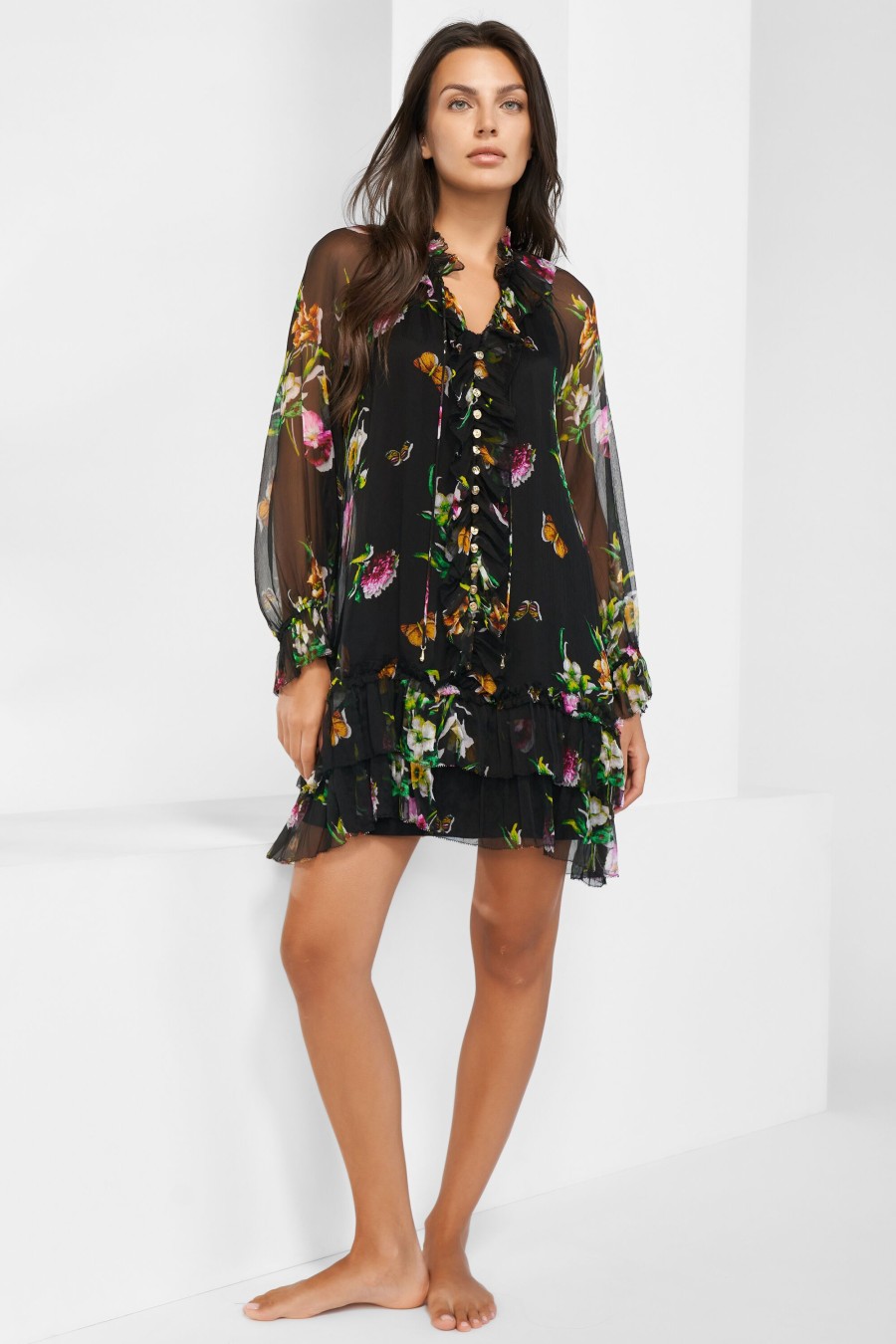 Women Maryan Mehlhorn | Tunic Black-Brights