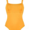 Women Maryan Mehlhorn | Square-Shape Swimsuit Mineral Yellow