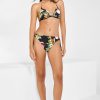 Women Maryan Mehlhorn | Push-Up Top|Tie-Side Bottoms Black-Brights