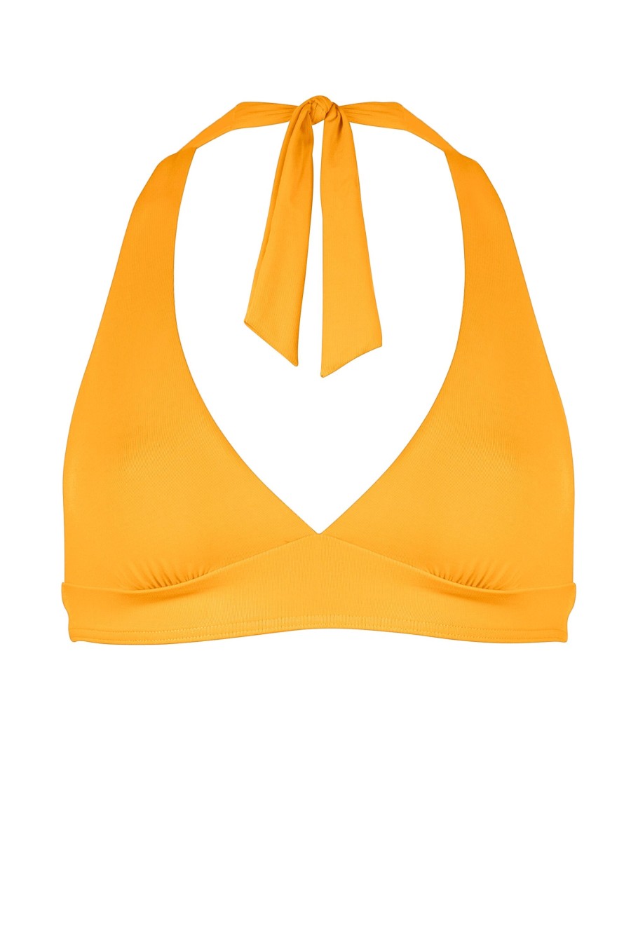 Women Maryan Mehlhorn | Halterneck Top Mineral Yellow