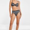 Women Maryan Mehlhorn | Underwire Top|Adjustable Bottoms Black-White