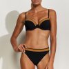 Women Maryan Mehlhorn | Underwire Top|Bikini Bottoms Black-Sand-Caramel