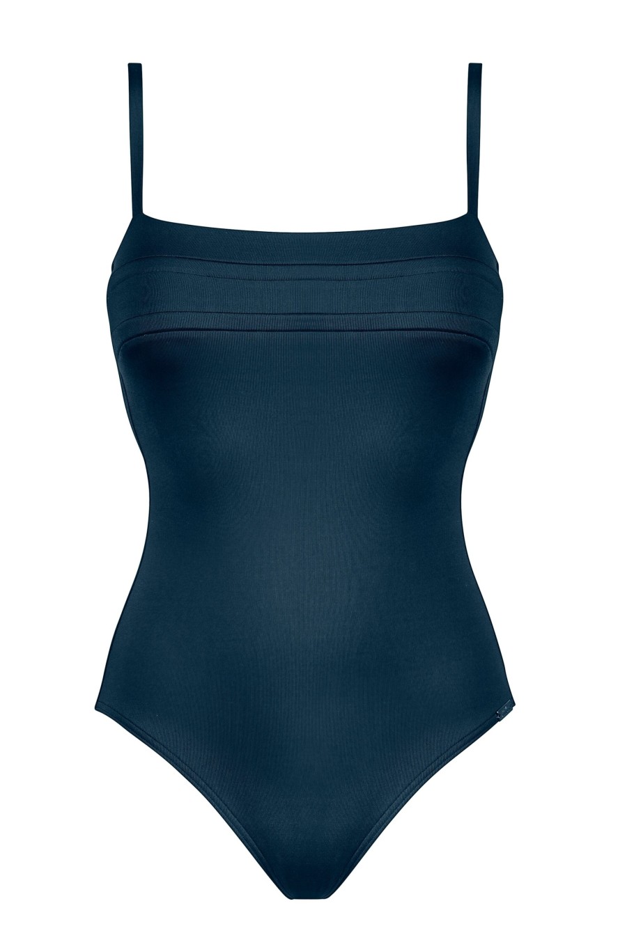 Women Maryan Mehlhorn | Minimalist-Cut Swimsuit Deep Ocean