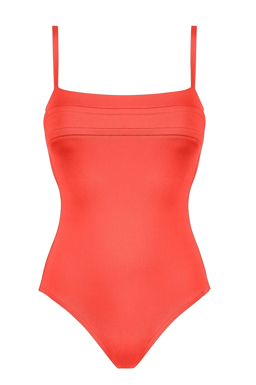 Women Maryan Mehlhorn | Minimalist-Cut Swimsuit Magma