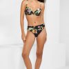 Women Maryan Mehlhorn | Underwire Top|Gathered Bottoms Black-Brights